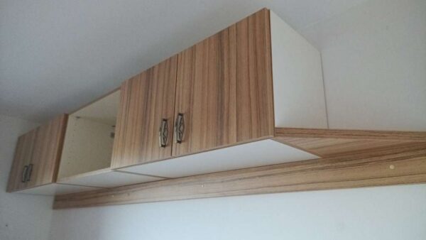 Regal - Eckschrank - Büro-Maßmöbel (Eiche Dekor) – Bild 3