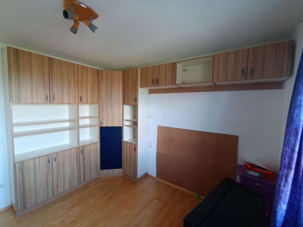 Regal - Eckschrank - Büro-Maßmöbel (Eiche Dekor)