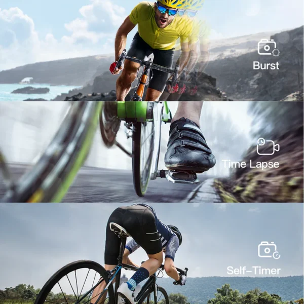 Apeman Action Cam 4K mit viel Zubehör ähnl. GoPro – Bild 7
