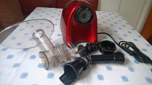 Sana Juicer by Omega EUJ-707 - hochwertiger Slow Juicer, voll funktionsfähig, inkl. umfangreichem Zubehör – Bild 4
