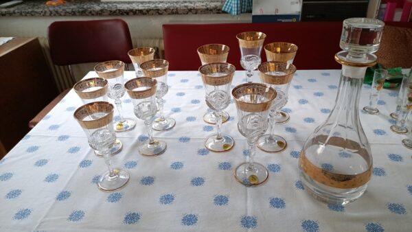 Venizianisches 24%-Bleikristallglas-Set 37-teilig – Bild 2