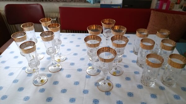 Venizianisches 24%-Bleikristallglas-Set 37-teilig – Bild 7