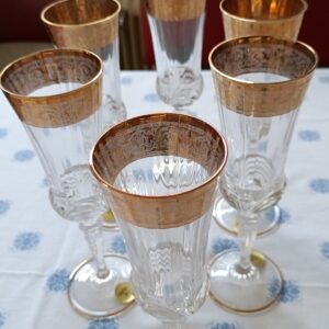 Venizianisches 24%-Bleikristallglas-Set 37-teilig
