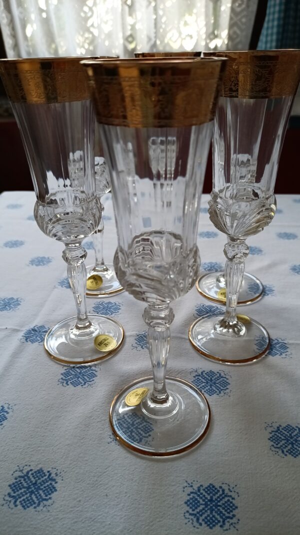 Venizianisches 24%-Bleikristallglas-Set 37-teilig – Bild 12