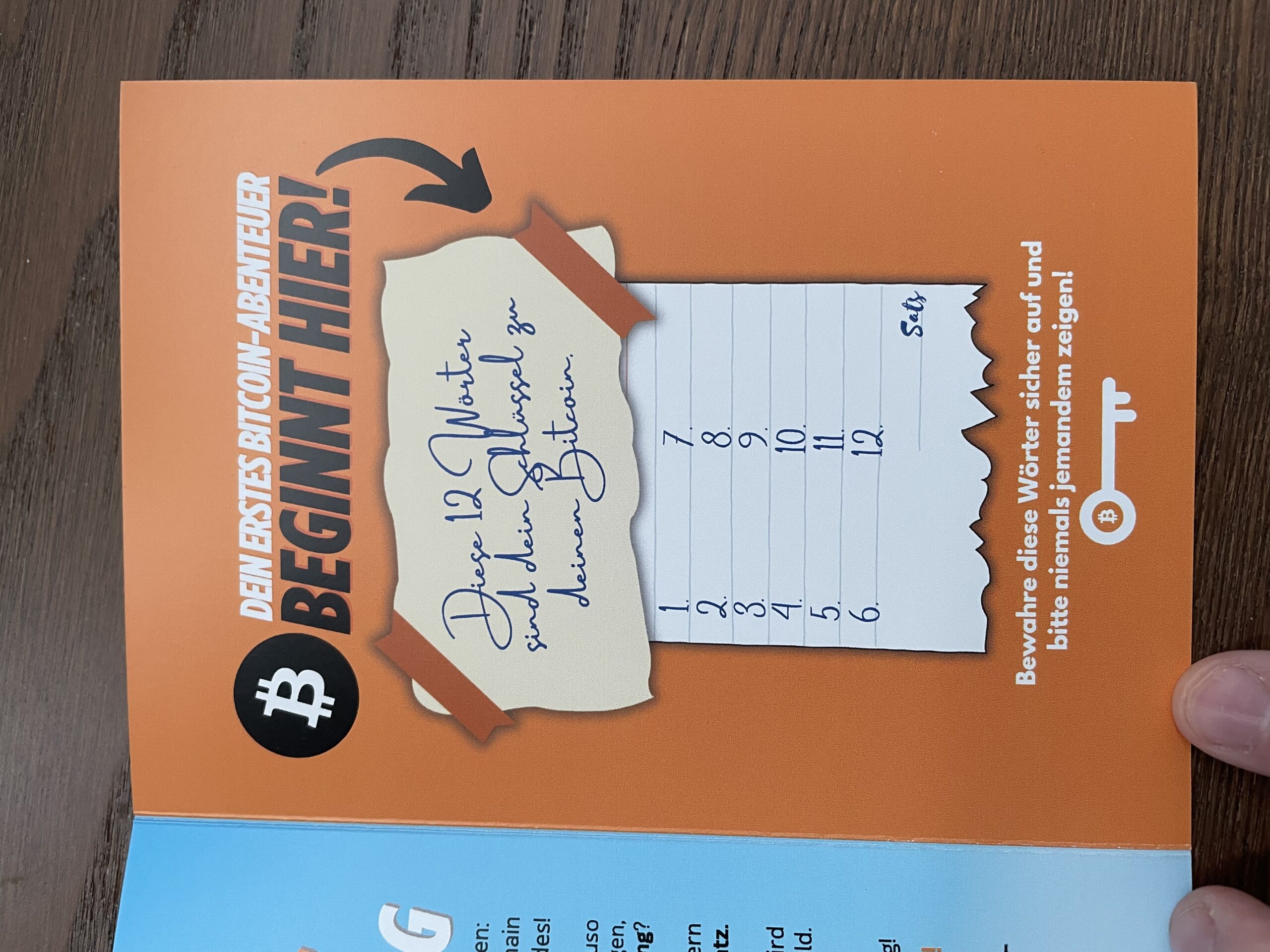 Bitcoin Geburtstagskarte (Perfekt zum Orangepillen) – Bild 5