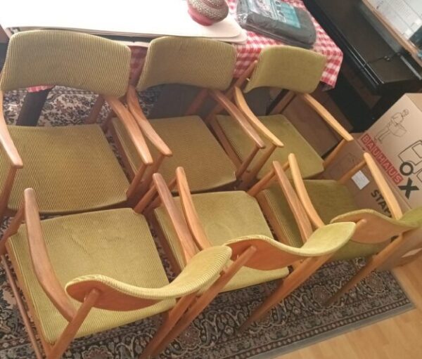 Wiesner & Hager Vintage Sessel-Teak-/Buche