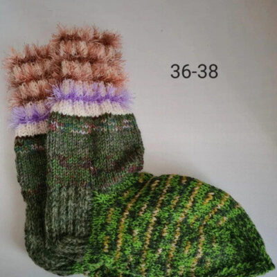 „Die Socken meiner Mutter“ mit Sorgfalt gefertigt, ein Beweis ihrer Arbeit und ihrer Liebe zur Qualität