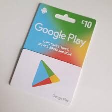 10€ Google Play Geschenkkarte