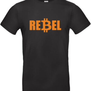 REBEL - T-Shirt schwarz - Herren