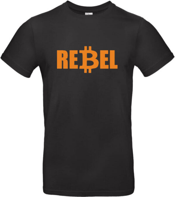 REBEL - T-Shirt schwarz - Herren