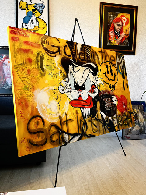 collectible 35×25 cm "HEART OF SALT, BREATH OF GOLD!" – Bild 4