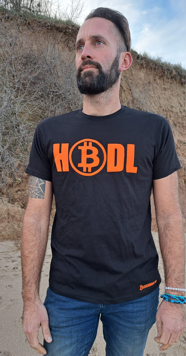 HODL - T-Shirt schwarz - Herren – Bild 2