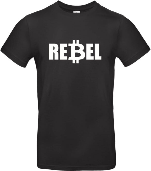 REBEL - T-Shirt schwarz - Herren – Bild 2