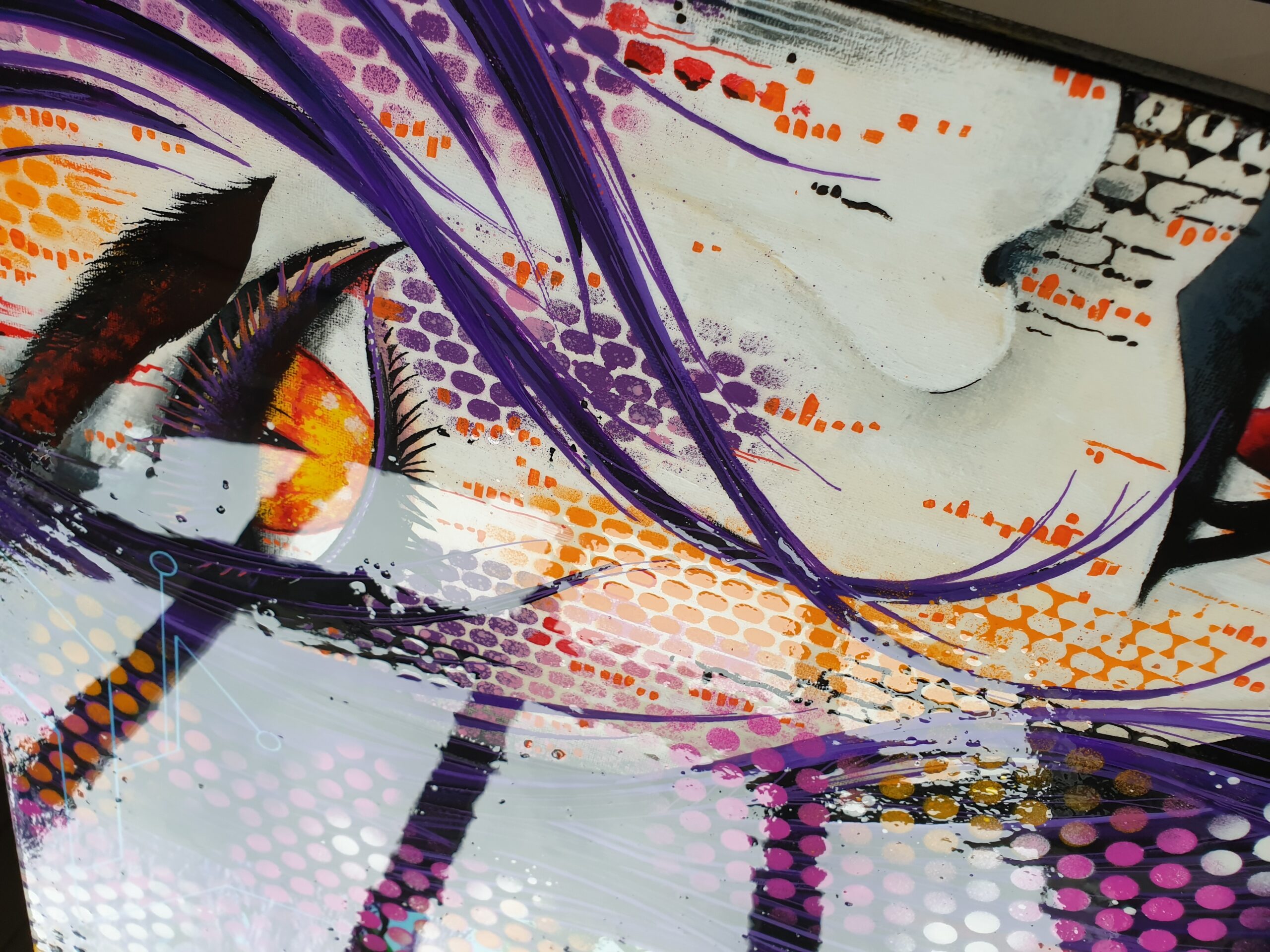 Original Artwork Sweedgraffixx - Nakamoto was a girl – Bild 3