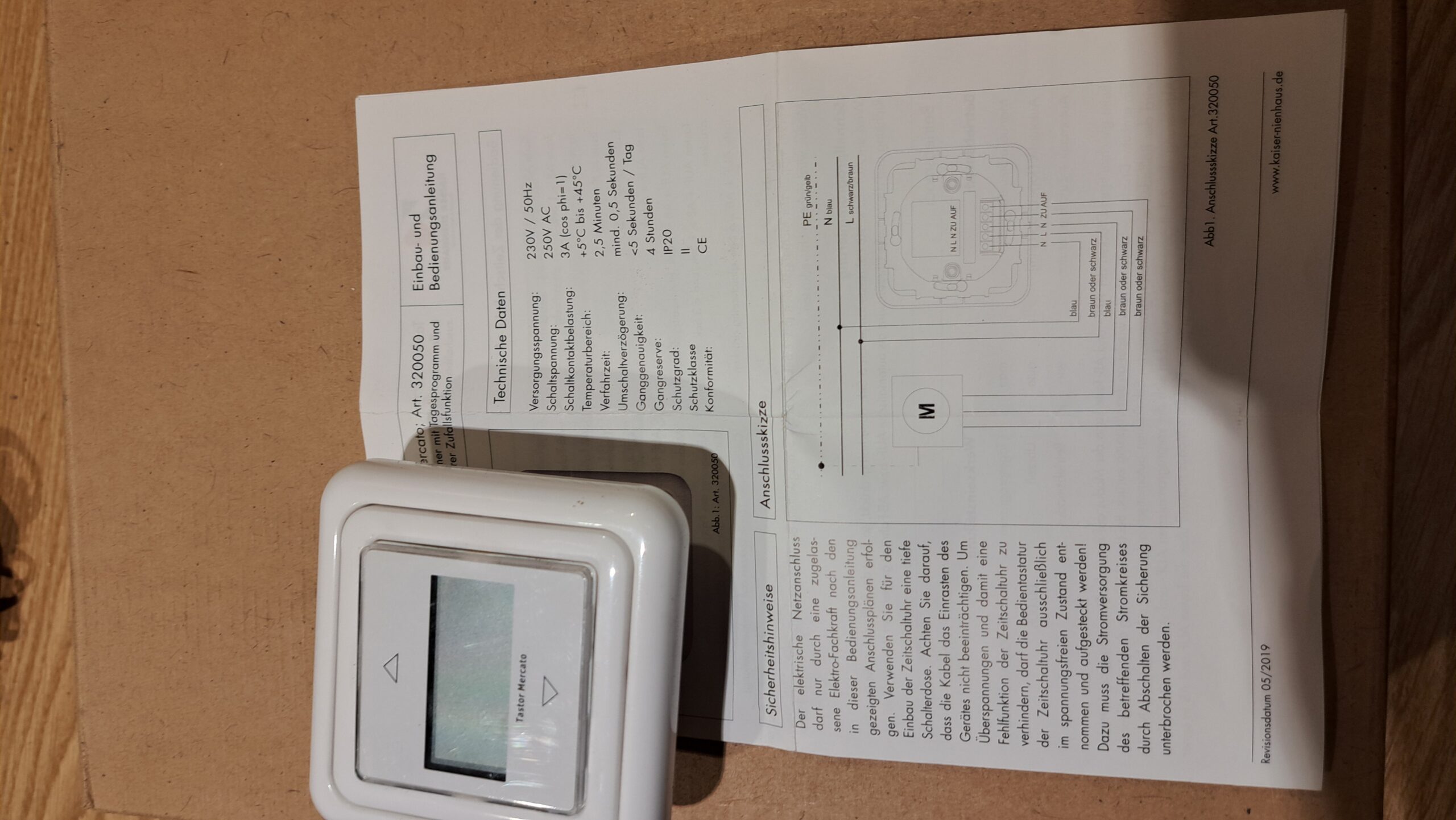 Taster Mercato Rolladentimer mit Tagesprogramm – Bild 4