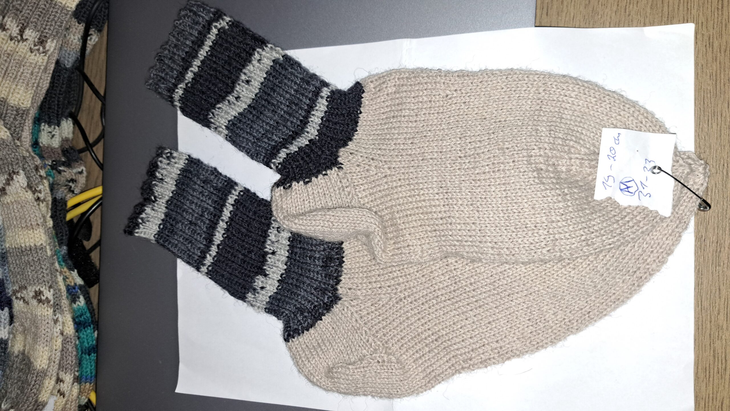 Selbst gestrickte Socken – Bild 5