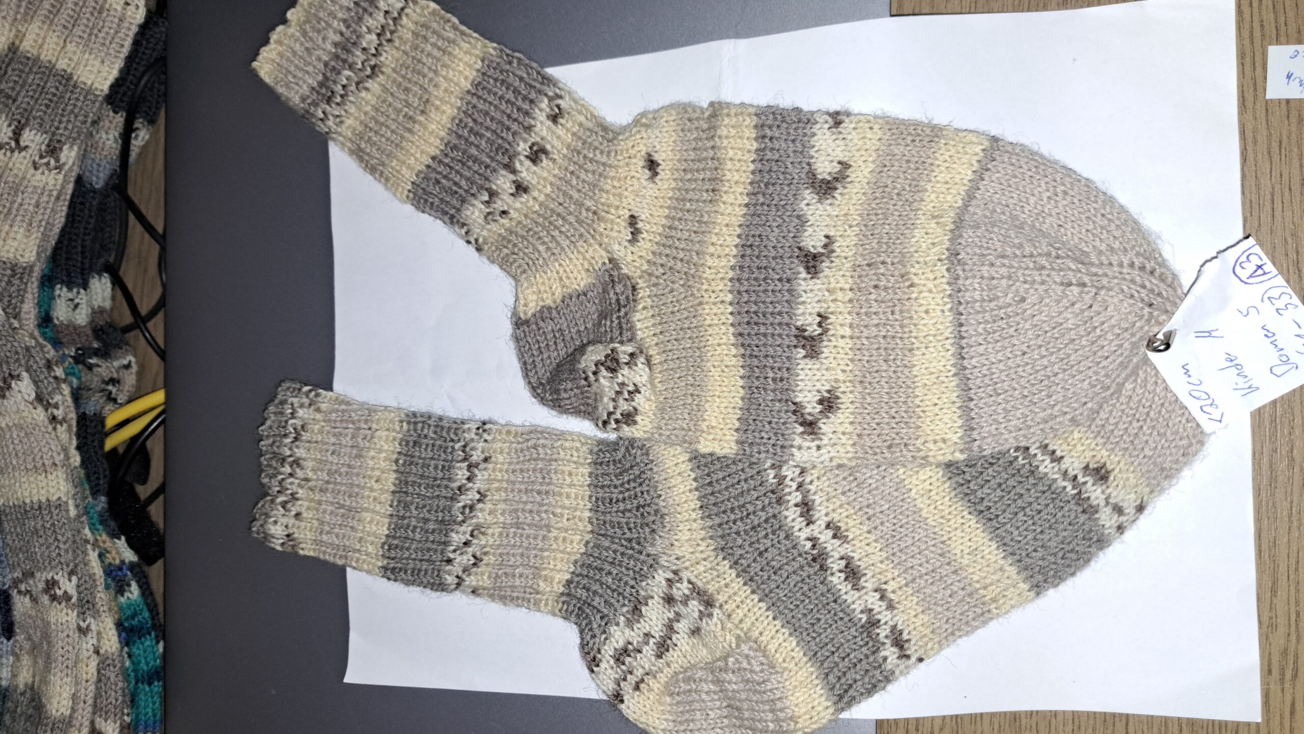 Selbst gestrickte Socken – Bild 6