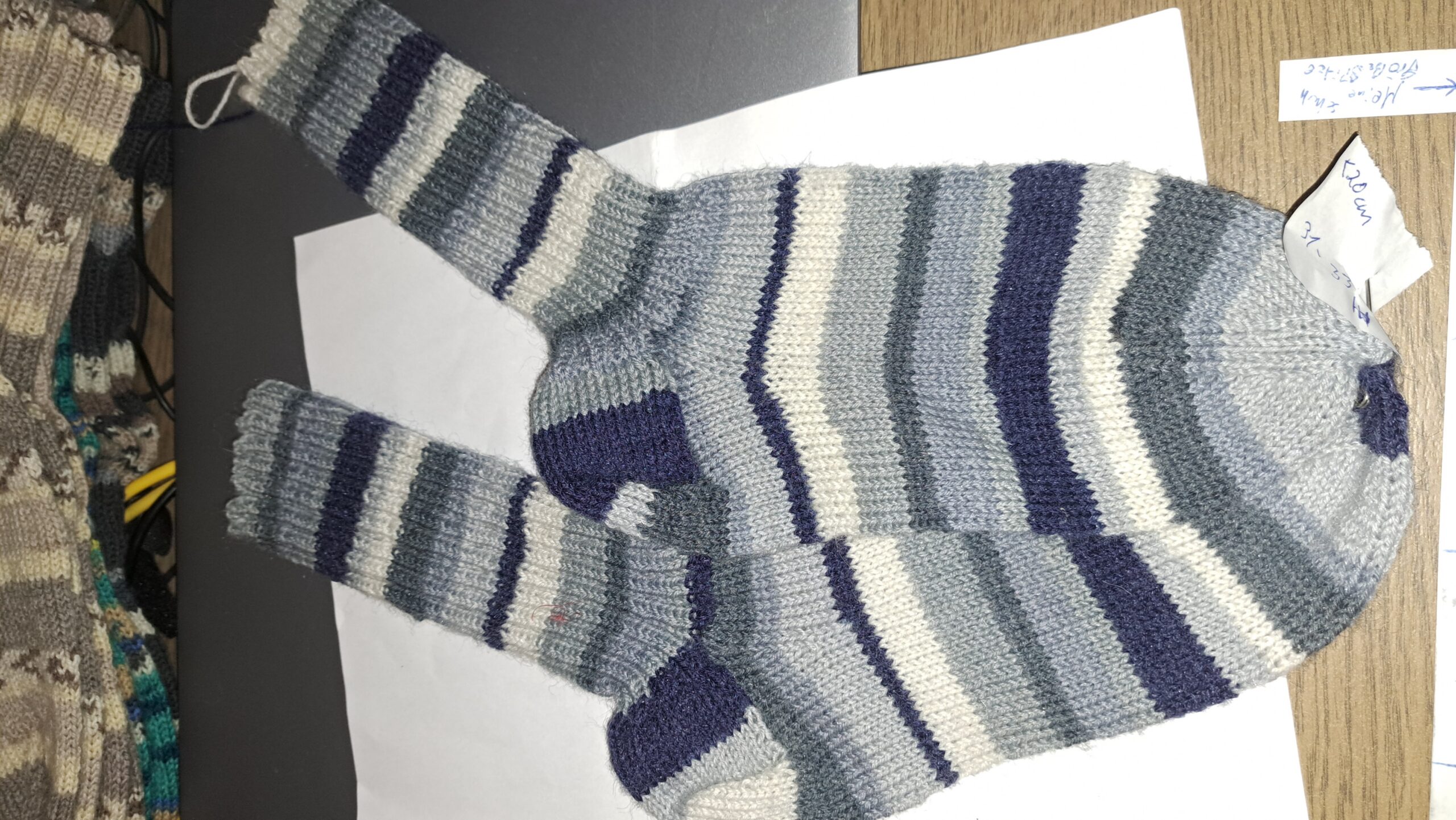 Selbst gestrickte Socken – Bild 7