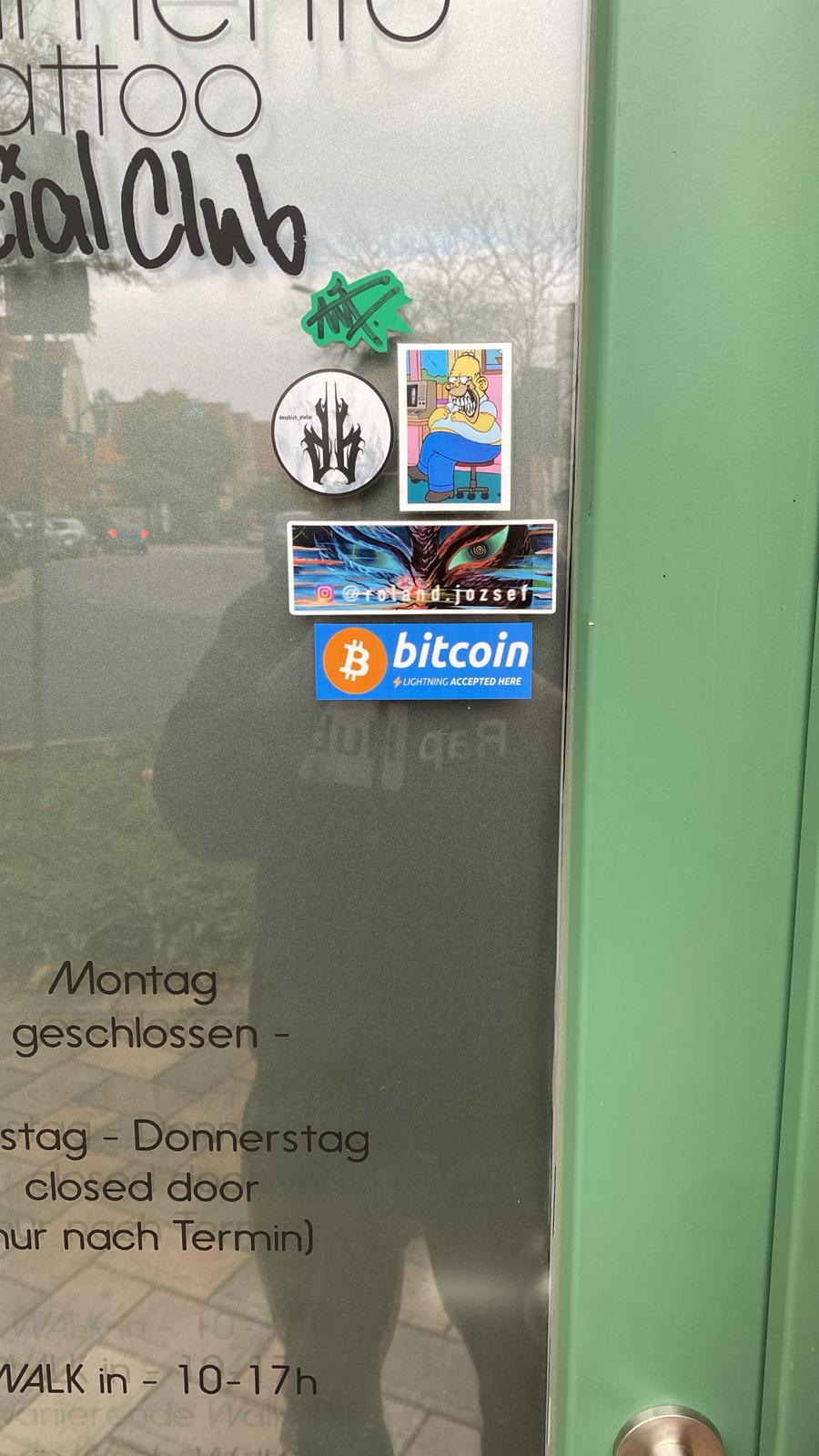 Bitcoin Aufkleber Set (17 Motive) Premium Sticker, wetterfest & UV-beständig – Bild 5