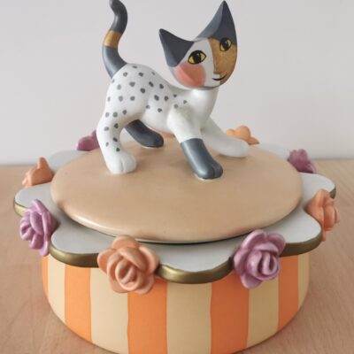 Große Deckel Dose Rosina Wachtmeister Katze Lara Top Deko