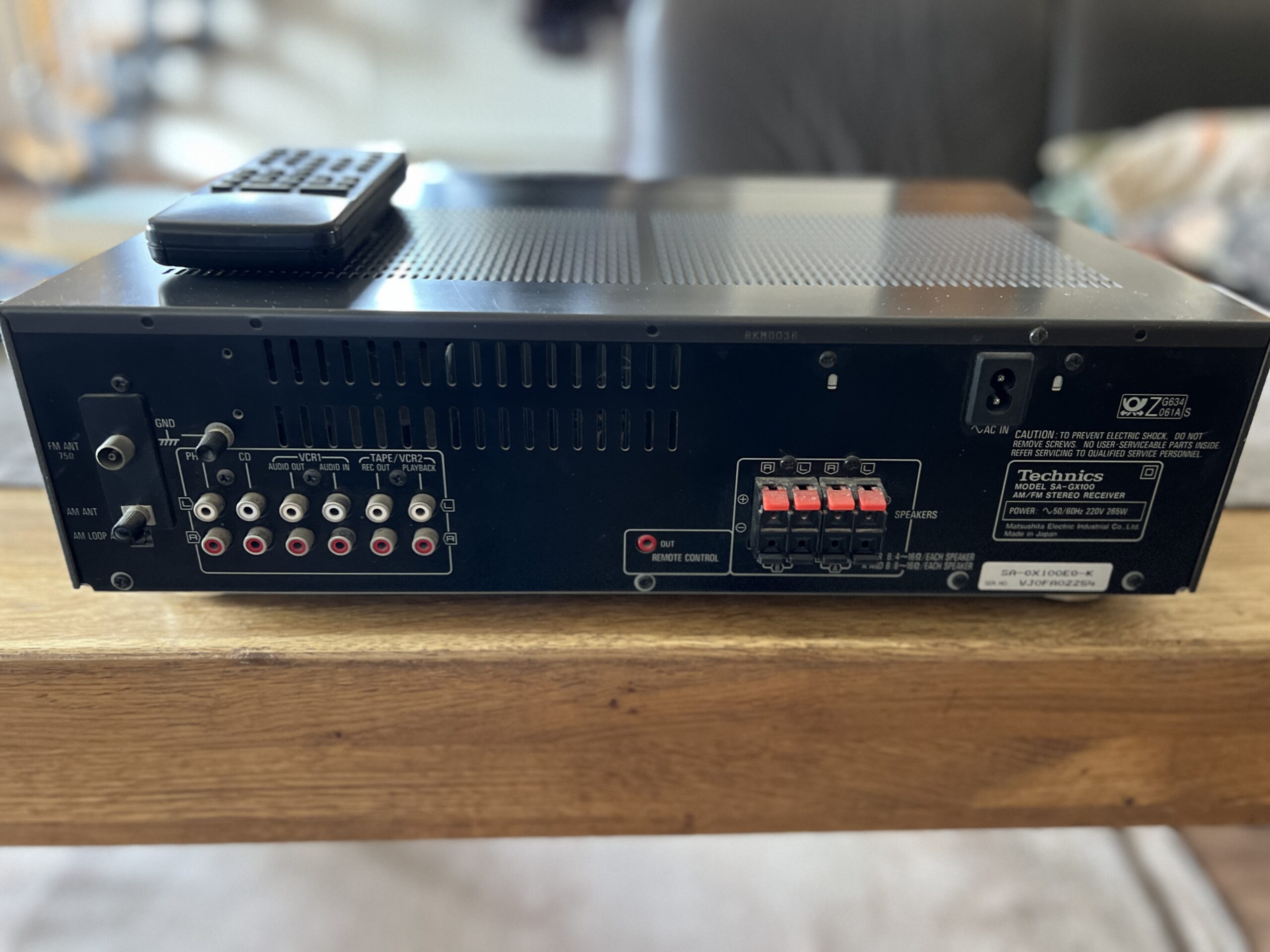 Technics Receiver / Verstärker SA GX100 inkl.Versand – Bild 2