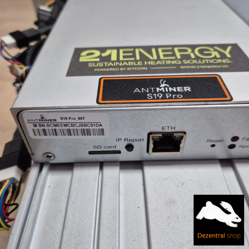 Antminer S19 Pro | 96T SILENT - gebraucht - refurbished – Bild 2