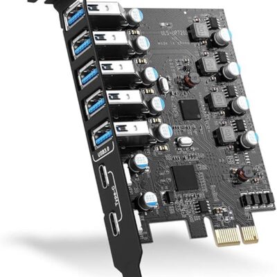 Mehr USB vom PC: 7 Port PCIe USB 3.0 Erweiterungskarte FRESCO Chip