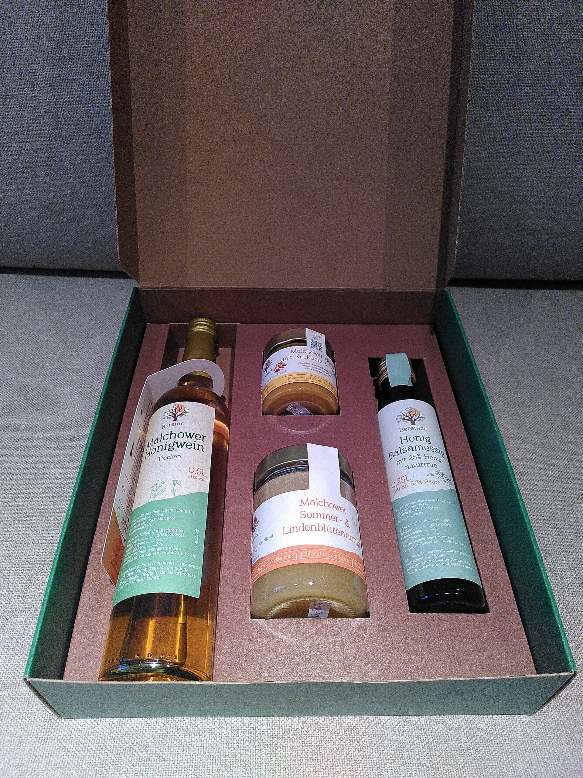 Honig-Köstlichkeiten Geschenkkarton - in 2 Größen – Bild 5