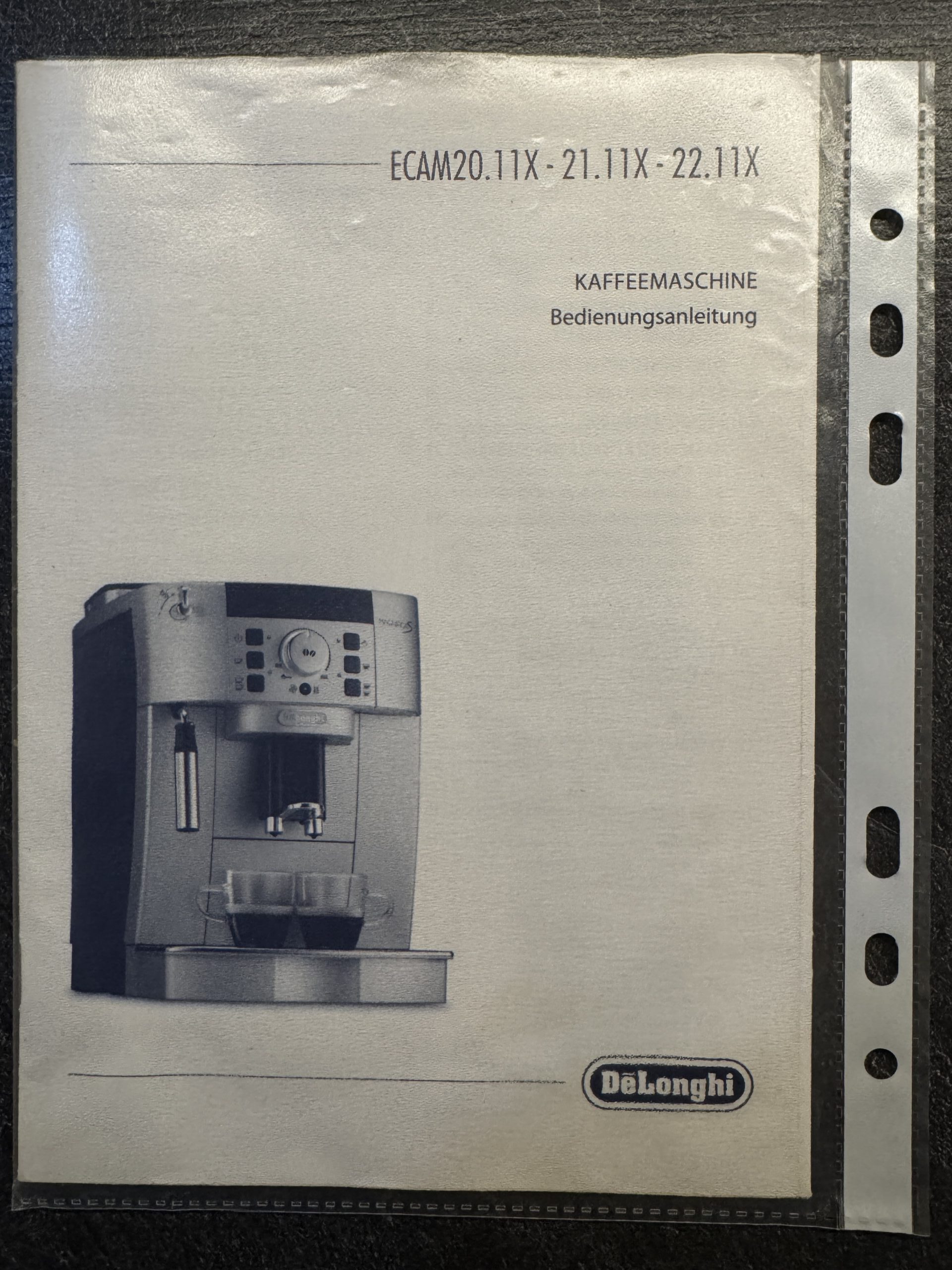 DeLonghi Magnifica S ECAM 22.110 SB Kaffeevollautomaten in silber – Bild 10