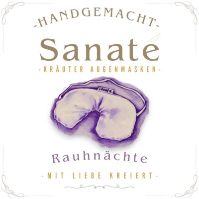 Kräuter Augenmaske Rauhnächte