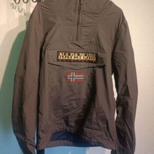 Napapijri Windbreaker | Dunkelgrau Größe S | Jacke Herren