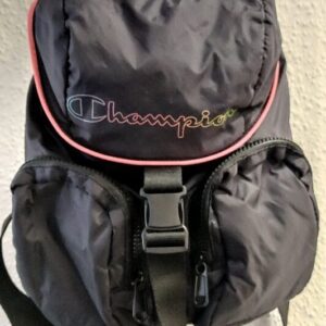 Champion Rucksack Schwarz klein 20x20cm Tasche
