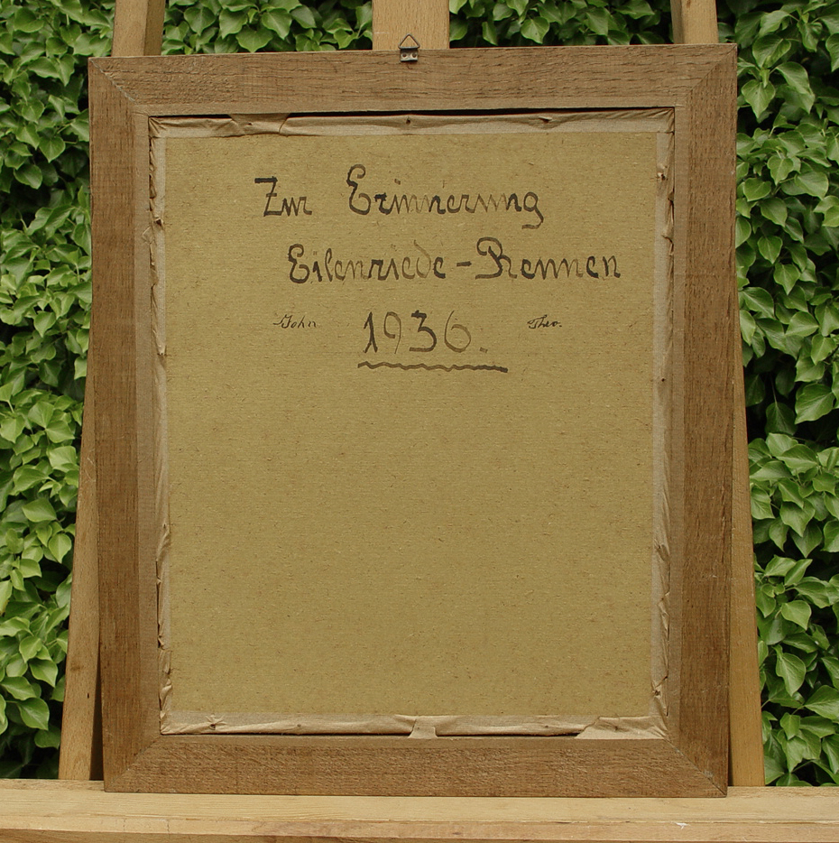 „Rocker-Helm“ mit Totenkopf, Zeitdokument! Eilenriede-Rennen 1936, NSU – Bild 4