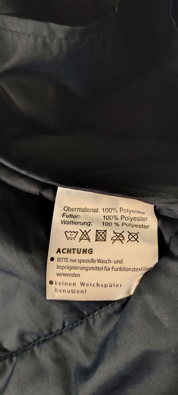 WIND Damen Steppjacke | Größe XL blau | Jacke – Bild 3