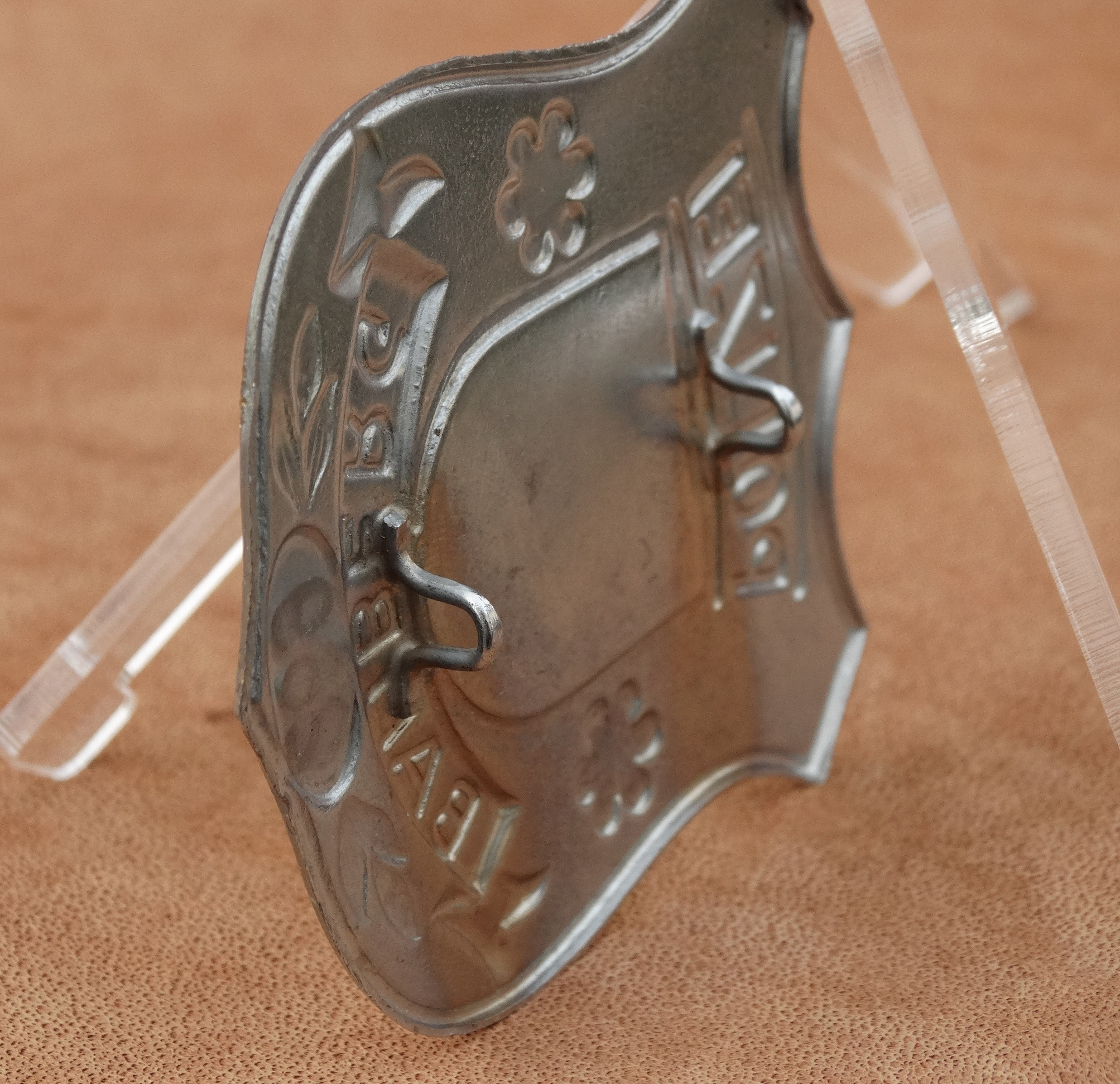 Brustabzeichen, POLIZEI Bamberg, Metall, 1950er Jahre, selten! – Bild 5