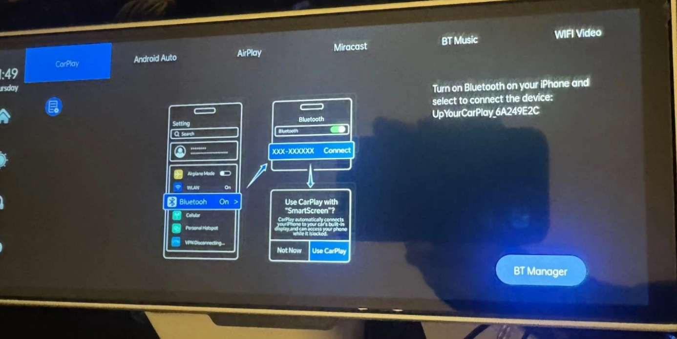Skoda Citigo Carplay Android Auto Screen (2011–2016) Garmin or Navigon – Bild 6
