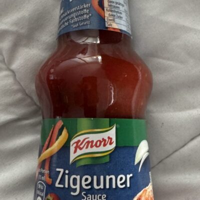 Knorr Zigeunersoße Zigeuner Sauce Sammlerstück NEU OVP