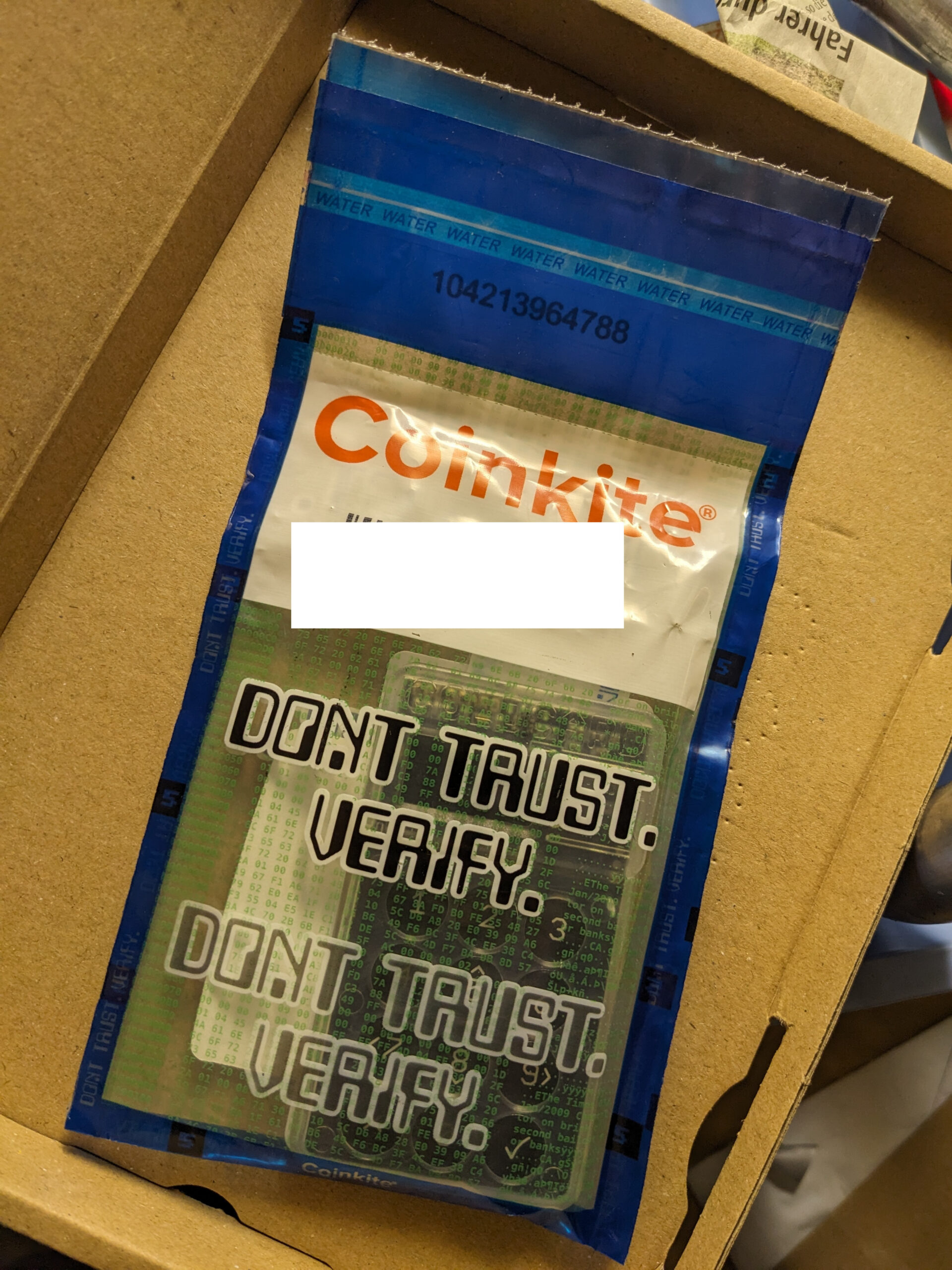 Original Coinkite Coldcard Mk 2 Hardware Wallet Bitcoin cold storage – Bild 2