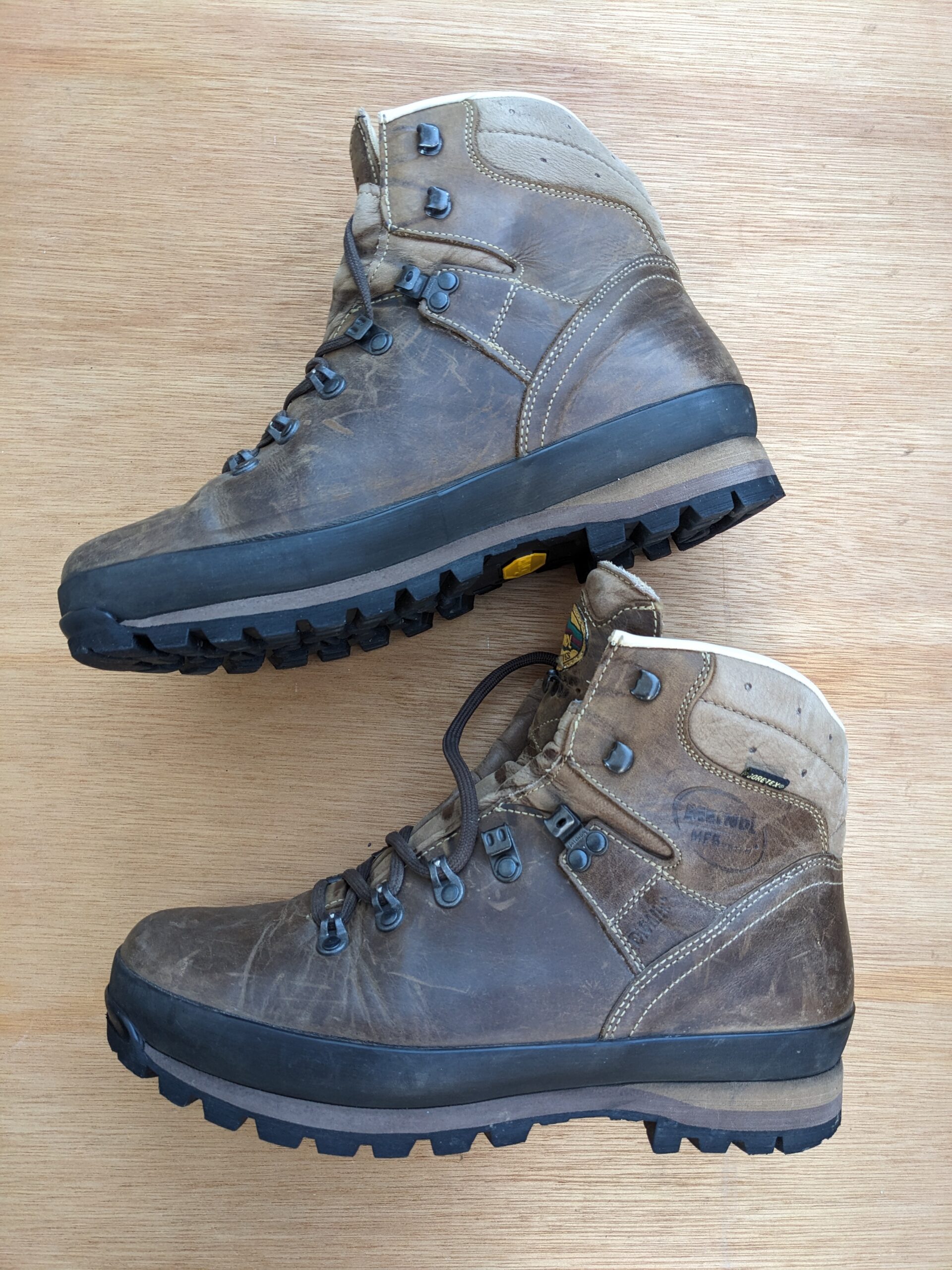 Meindl Borneo Herren Men MFS GoreTex UK 9.5 1/2 EU 44 Leder DIGAfix – Bild 2