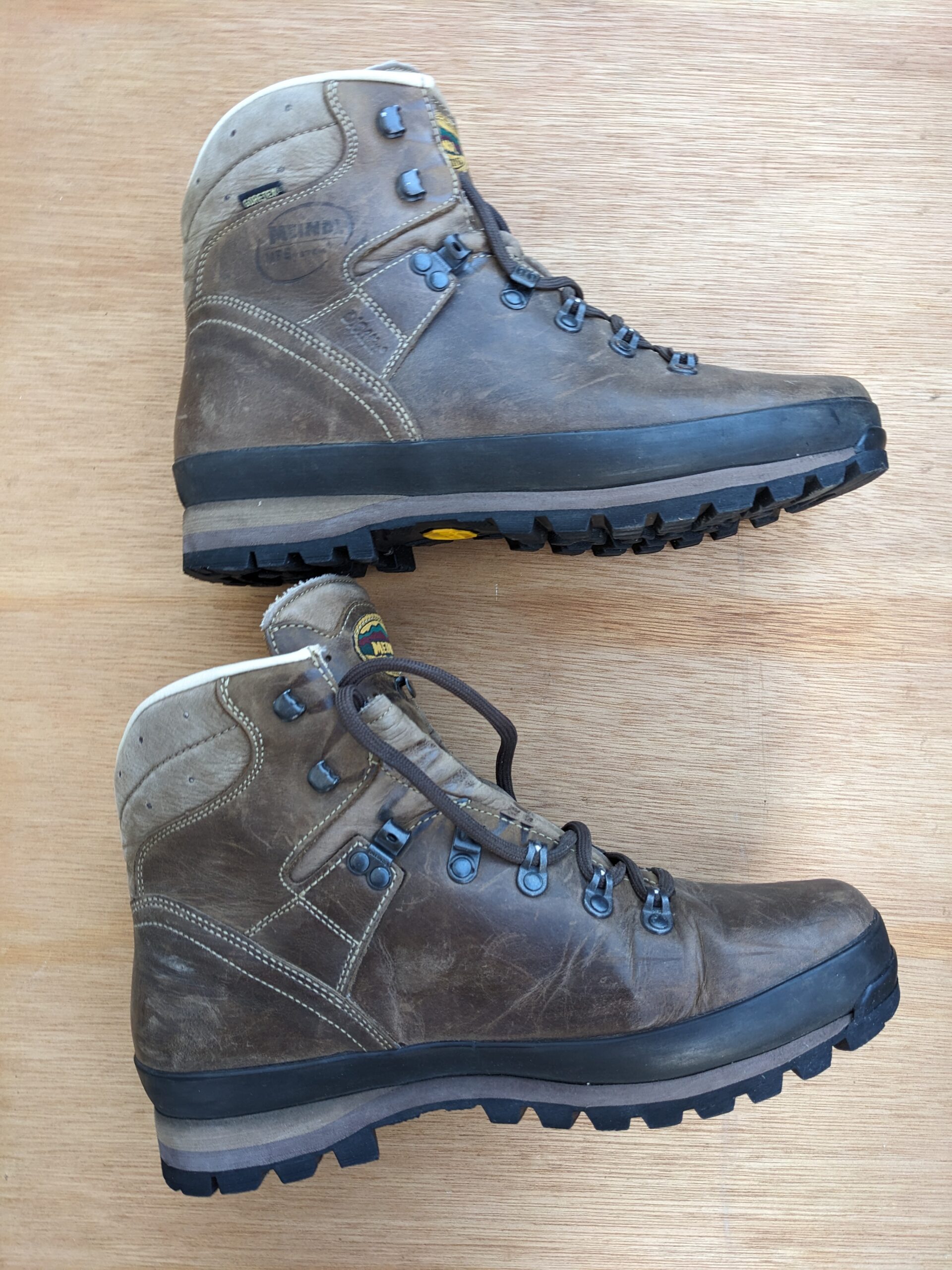 Meindl Borneo Herren Men MFS GoreTex UK 9.5 1/2 EU 44 Leder DIGAfix – Bild 3