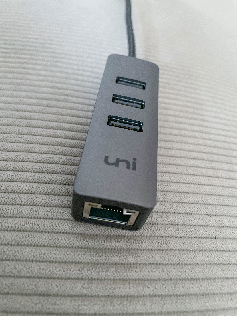 uni Gigabit Ethernet Hub – 3× USB 3.0 Adapter – Bild 6