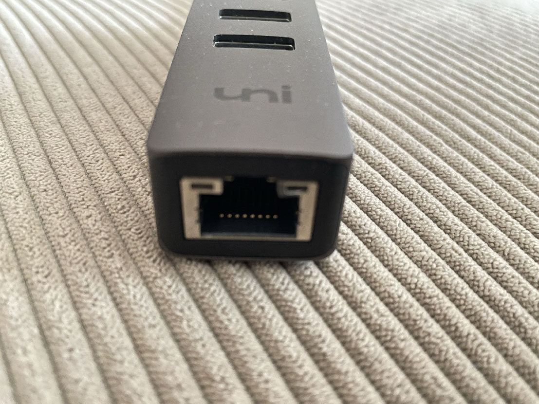 uni Gigabit Ethernet Hub – 3× USB 3.0 Adapter – Bild 3