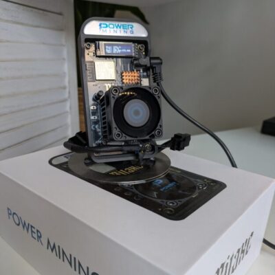 Bitaxe Gamma mit Doppellüfter & Heatsinks