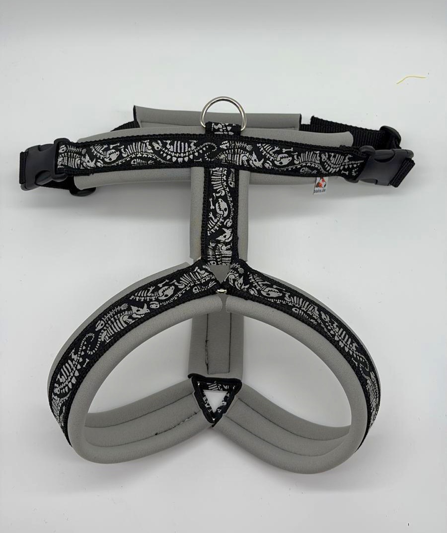 Geschirr für Hunde - Maßangefertigt und individuell - Neopren, Leder oder Fleece Polsterung – Bild 3