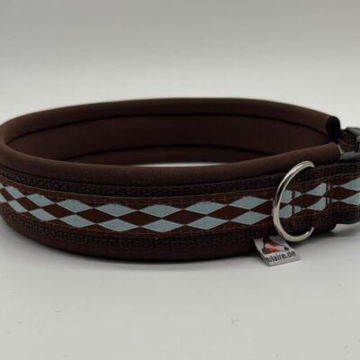 Halsband für Hunde - Maßgefertigt und individuell - Neopren, Leder oder Fleece Polsterung