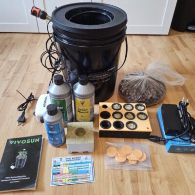*** Vivosun Hydroponik DWC System + Pumpe + Zubehör ***
