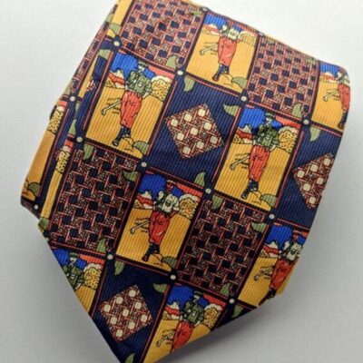 Krawatten aus Seide | Muster | Vintage Retro 80er 90er