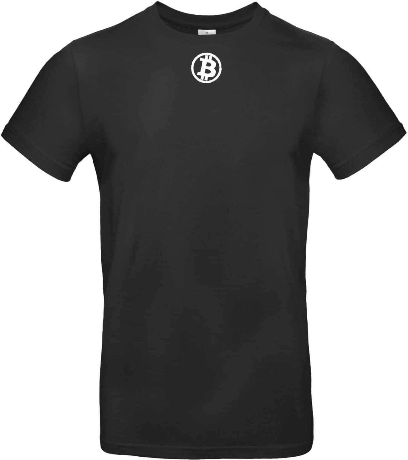 T-Shirt mit Flockdruck - "HODL" oder "EAT, SLEEP, BUY BITCOIN" oder "REBEL" oder "BITCOIN LOGO KLEIN" – Bild 6