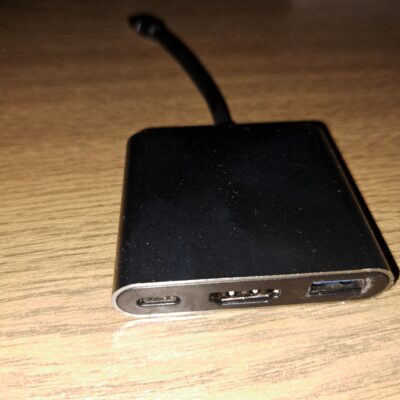 USB - C ----> HDMI , USB-A , USB-C Adapter