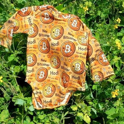 Babybody Neugeborene Bitcoin-Jersey